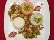 Hühnerbrust-Chop-Suey mit buntem Gemüse (Lisa Bund) - Rezept