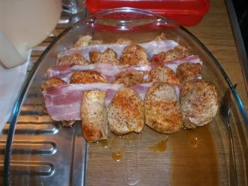 Rezept: Ofenfilet mit Zwiebelhaube Bild Nr. 4 Ofenfilet mit Zwiebelhaube - Rezept - Bild Nr. 4