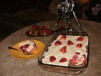 Rezept: Kuchen- Erdbeerkuchen - die Stadt Plant City in Florida ist bekannt fuer die Erdbeeren und hat die tollsten Rezepten Kuchen- Erdbeerkuchen - die Stadt Plant City in Florida ist bekannt fuer die Erdbeeren und hat die tollsten Rezepten - Rezept