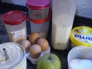 Rührteig:   SCHOKO - APFELKÜCHLE  im Glas als Geschenk - Rezept - Bild Nr. 2