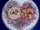 Zwei Wurstsalate ♥ ig angerichtet - Rezept