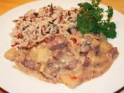 Schweinegeschnetzeltes mit Ananas - Rezept