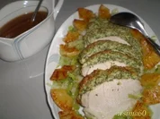 Schweinerücken mit Petersilien - Ananaskruste - Rezept