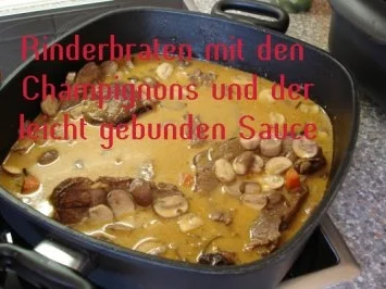 Rezept: Rinderbraten mit Orangengelee und getrockneten Pflaumen Bild Nr. 5 Rinderbraten mit Orangengelee und getrockneten Pflaumen - Rezept - Bild Nr. 5