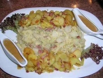 Rezept: Landschweinfilet mit Chinakohlgemüse an Szechuan-Pfeffer-Sauce und Bratkartoffeln Bild Nr. 4 Landschweinfilet mit Chinakohlgemüse an Szechuan-Pfeffer-Sauce und Bratkartoffeln - Rezept - Bild Nr. 4