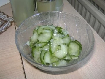 Dänischer Gurkensalat - Rezept