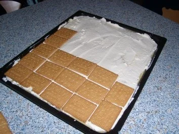 Zitronenkuchen vom Blech mit Butterkeksen - Rezept - Bild Nr. 5