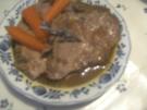 Schweinebraten  in  Bärlauch-Senf-Kruste - Rezept