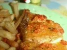 Hähnchenfiletauflauf mit Paprika-Sahne-Sauce - Rezept