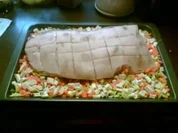 Schinkenkrustenbraten - Rezept