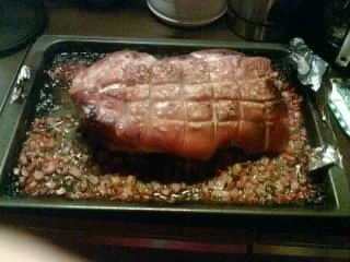 Schinkenkrustenbraten - Rezept - Bild Nr. 2