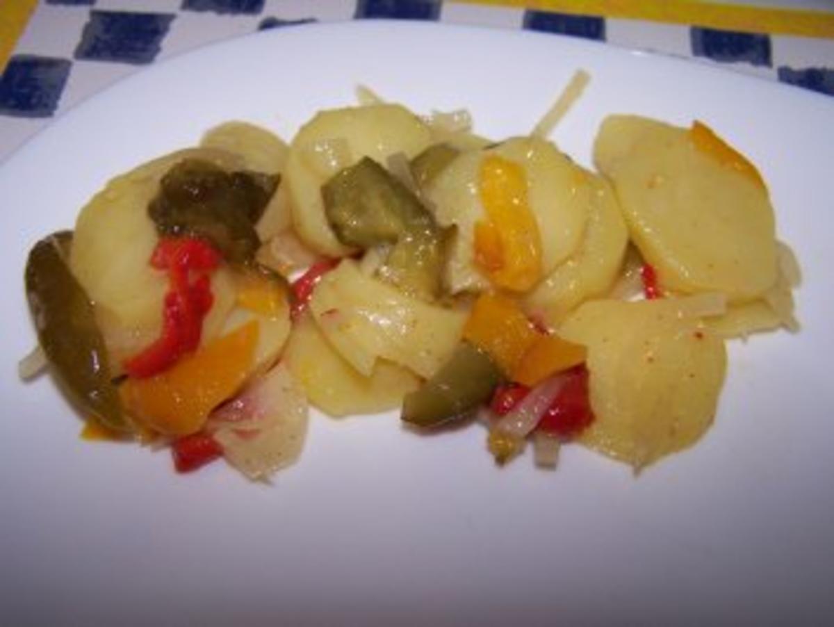 Kartoffel-Paprika-Salat nach meiner ART - Rezept