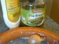 Mein schneller Fleischsalat - Rezept