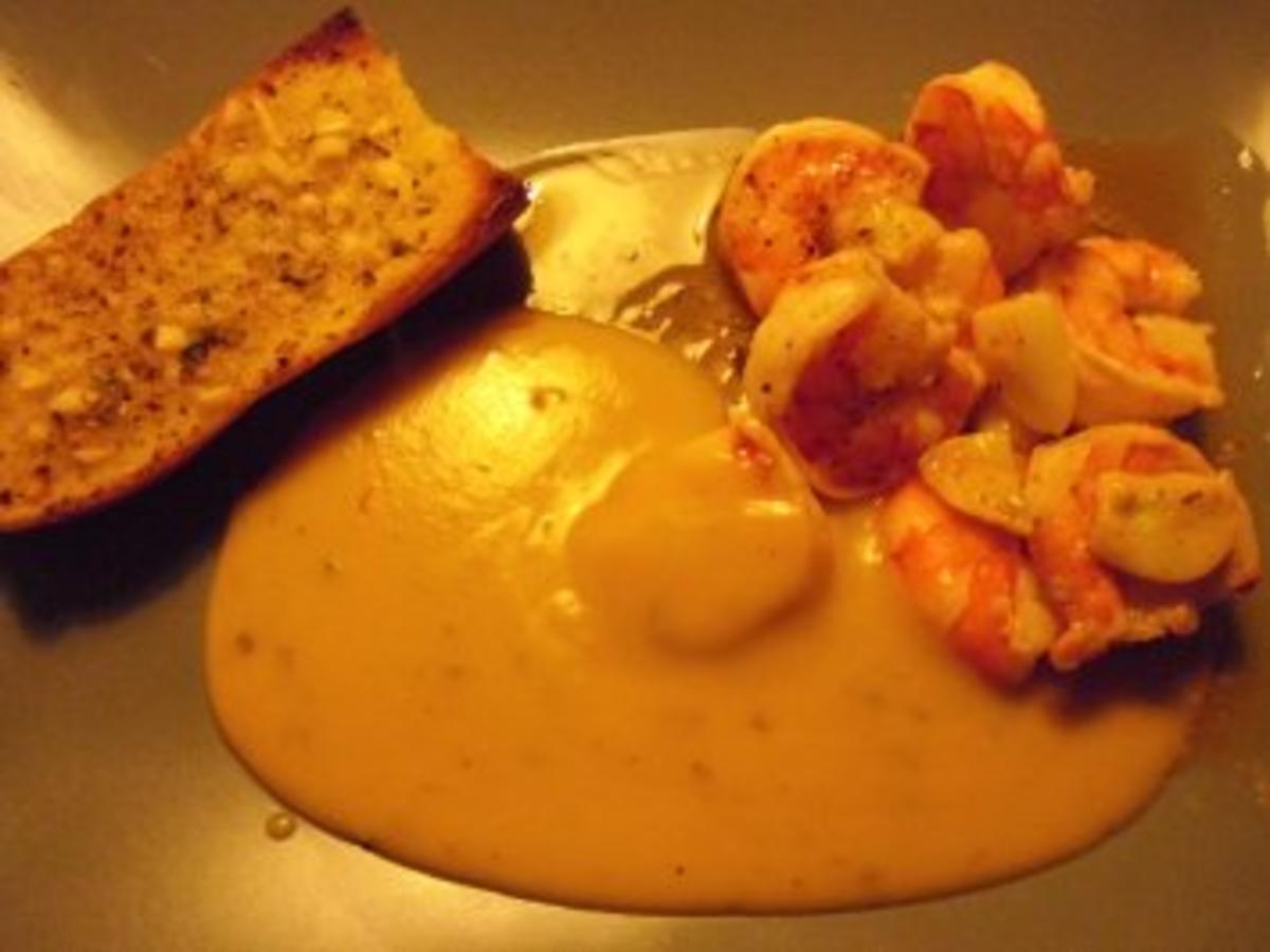 Black Tiger Prawns an Safransauce - Rezept - kochbar.de