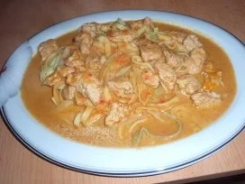 Rezept: Fleisch: Paprika - Puten - Geschnetzeltes Fleisch: Paprika - Puten - Geschnetzeltes - Rezept