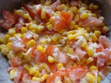 Rezept: Bunter Maissalat Bunter Maissalat - Rezept