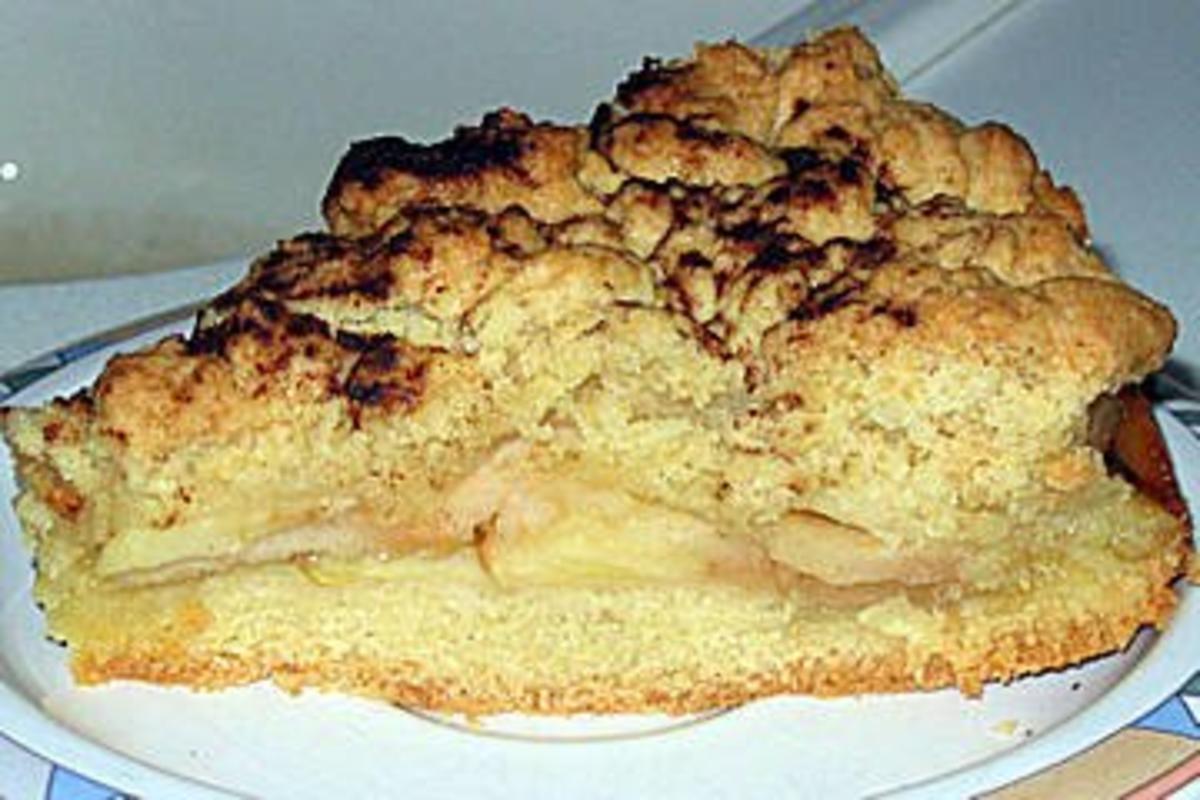 Bilder für Apfel-Krümmelkuchen Rezept