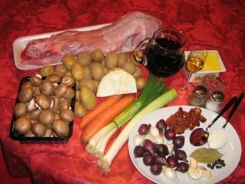 Rezept: Lapin au Vin Bild Nr. 2 Lapin au Vin - Rezept - Bild Nr. 2