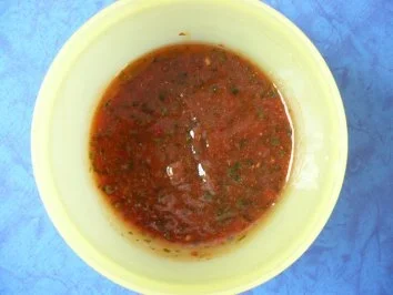 scharfe Honig - Soße - Rezept