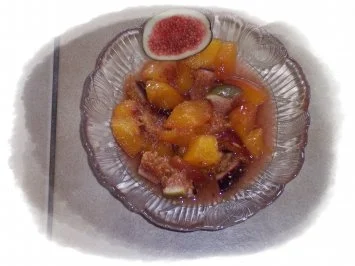Rezept: Feigen-Nektarinen-Kompott Feigen-Nektarinen-Kompott - Rezept