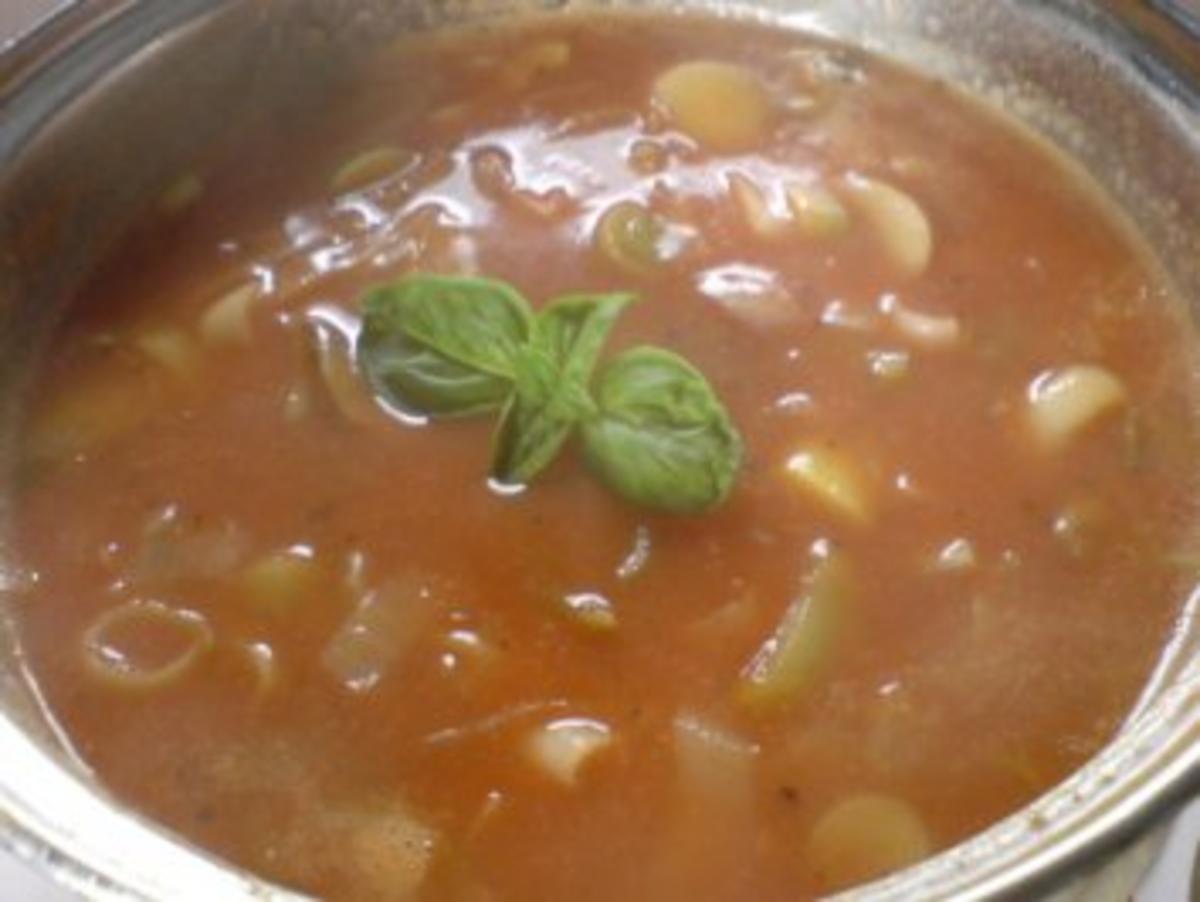 Tomatencreme-Suppe - Rezept