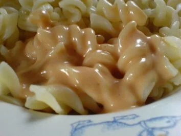 Nudeln mit Tomaten-Cremesoße oder mit Tomaten-Buttersoße - Rezept - Bild Nr. 2