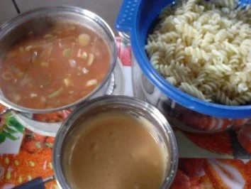 Nudeln mit Tomaten-Cremesoße oder mit Tomaten-Buttersoße - Rezept - Bild Nr. 6