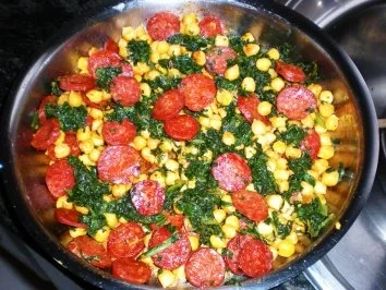 GRATIN: Garbanzas gratinado-Kichererbsen gratiniert - Rezept