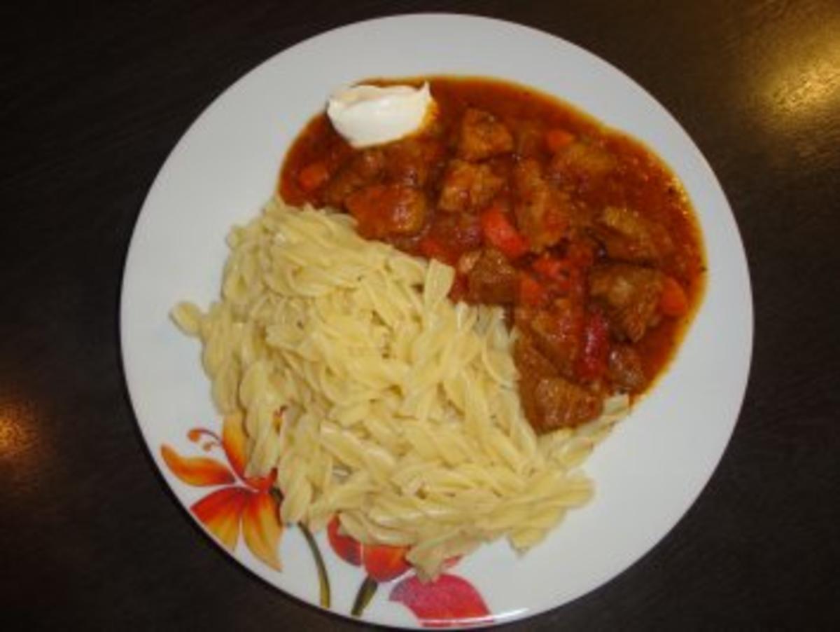 Gulasch à la Heike - Rezept