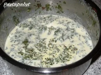 Rezept: Jakobsmuscheln auf Zitronengrasspieß mit Verveine- Kartoffelpüree und Salsa verde Bild Nr. 2 Jakobsmuscheln auf Zitronengrasspieß mit Verveine- Kartoffelpüree und Salsa verde - Rezept - Bild Nr. 2