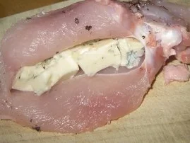 Rezept: Gorgonzola-Hähnchen Bild Nr. 4 Gorgonzola-Hähnchen - Rezept - Bild Nr. 4