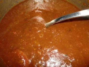 Süß-sauer geschmorte Hähnchenschenkel - Rezept - Bild Nr. 10