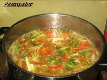 Chinesische Gemüsesuppe - Rezept