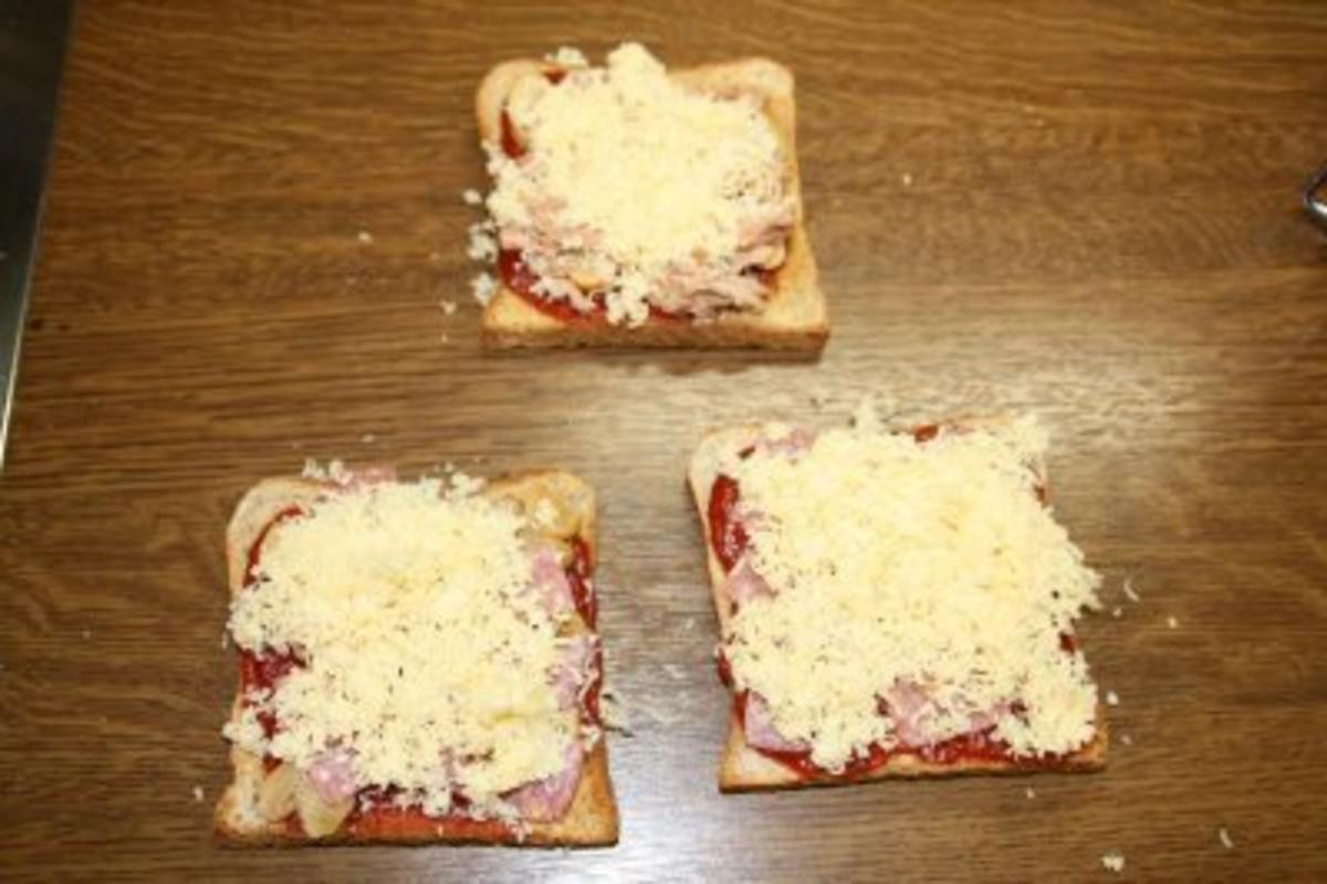 Pizza Toast- schnell und einfach - Rezept - Bild Nr. 3