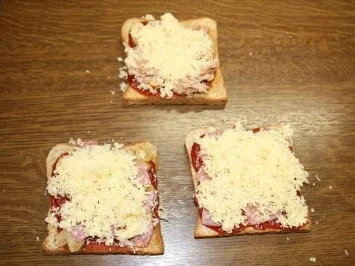 Pizza Toast- schnell und einfach - Rezept - Bild Nr. 3
