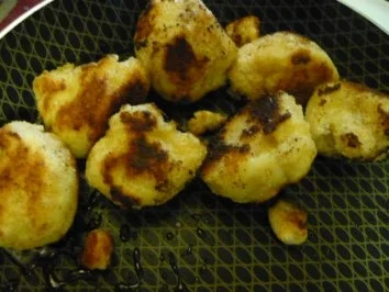 Panierte Blumenkohlröschen, kross - Rezept