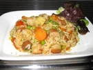 Feurige Gemüse-Reis-Pfanne - Rezept
