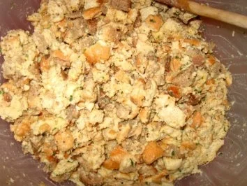 Tassenknödel  2   halb weiß- halb graubrot - Rezept - Bild Nr. 4