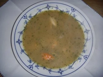 Kartoffelsuppe mit einem Hauch von Ingwer - Rezept