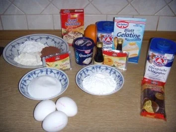 Schoko-/Orangen-Mousse-Torte - Rezept - Bild Nr. 2