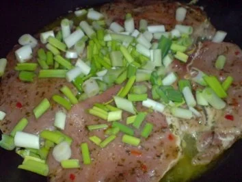 Broccoli-Reis-Pfanne mit Schweinesteaks - Rezept - Bild Nr. 6