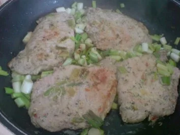 Broccoli-Reis-Pfanne mit Schweinesteaks - Rezept - Bild Nr. 8