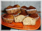 Kuchen/Gebäck - Bananenmuffins mit Nüssen - Rezept