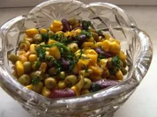 Mais-Erbsen-Kidnay-Salat - Rezept