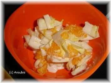 Salat - Fruchtiger Chicoreesalat - Rezept