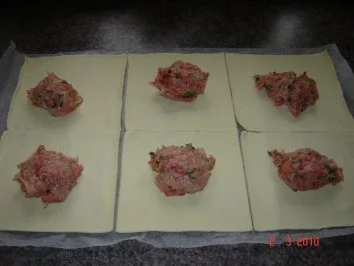 Snack : Gefüllte Blätterteigtaschen - Rezept - Bild Nr. 3