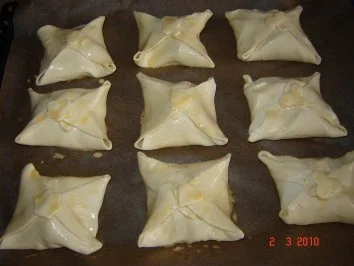 Snack : Gefüllte Blätterteigtaschen - Rezept - Bild Nr. 5