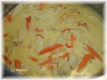 Geflügelgericht - Hähnchenbrust in Currysosse - Rezept - Bild Nr. 5