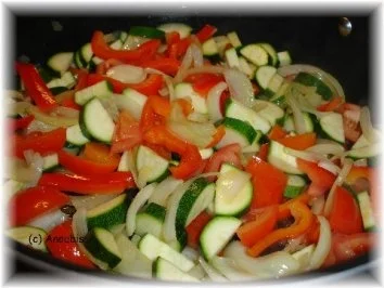 Hauptgericht vegetarisch - Griechische Reispfanne - Rezept - Bild Nr. 5