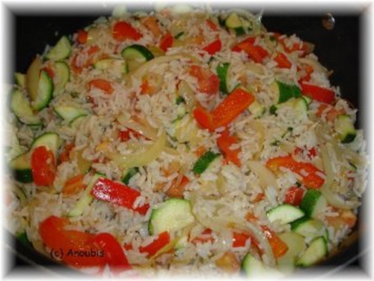Hauptgericht vegetarisch - Griechische Reispfanne - Rezept - Bild Nr. 7